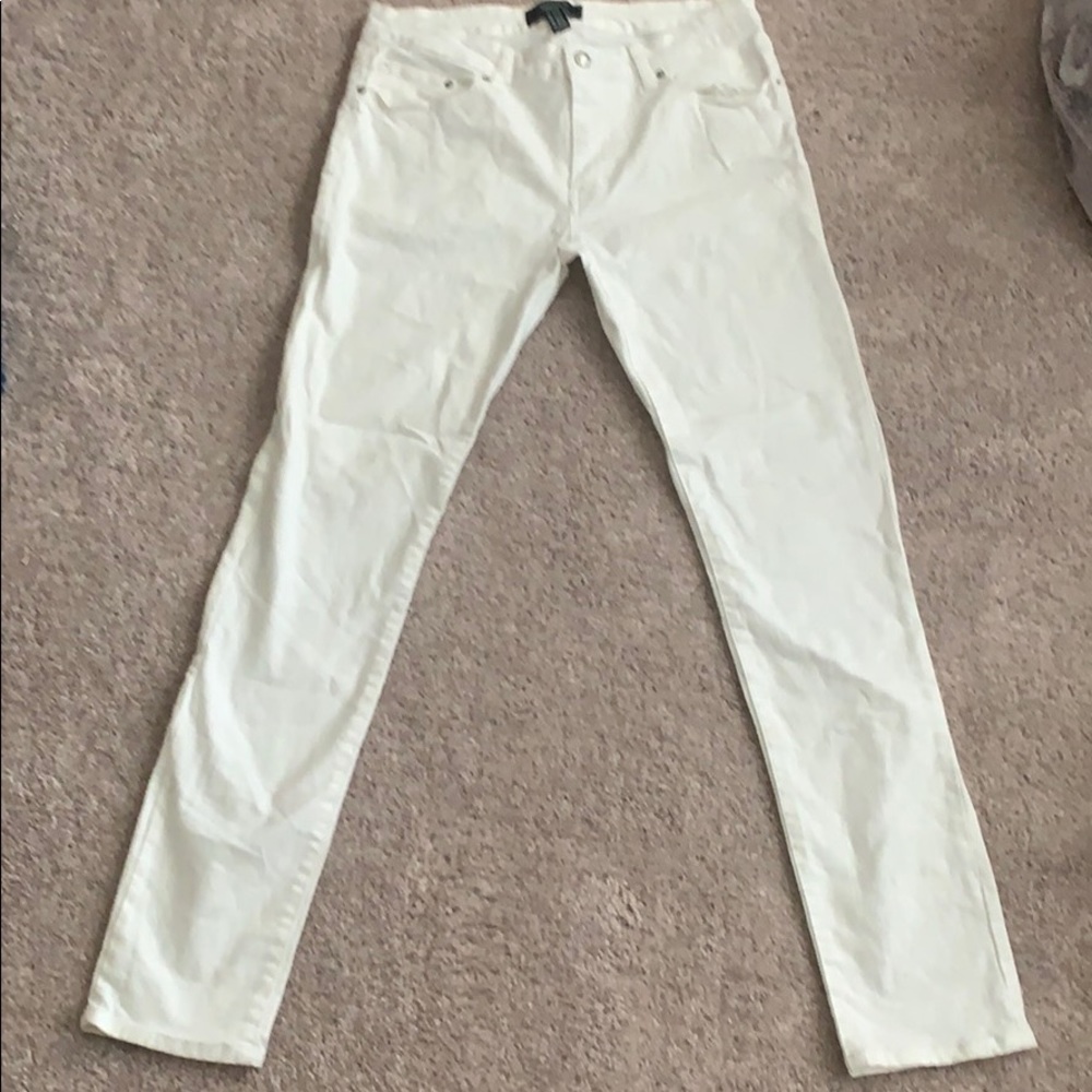 White jeans